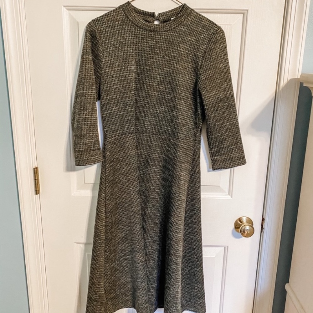 ROOLEE boutique brand new olive sweater dress